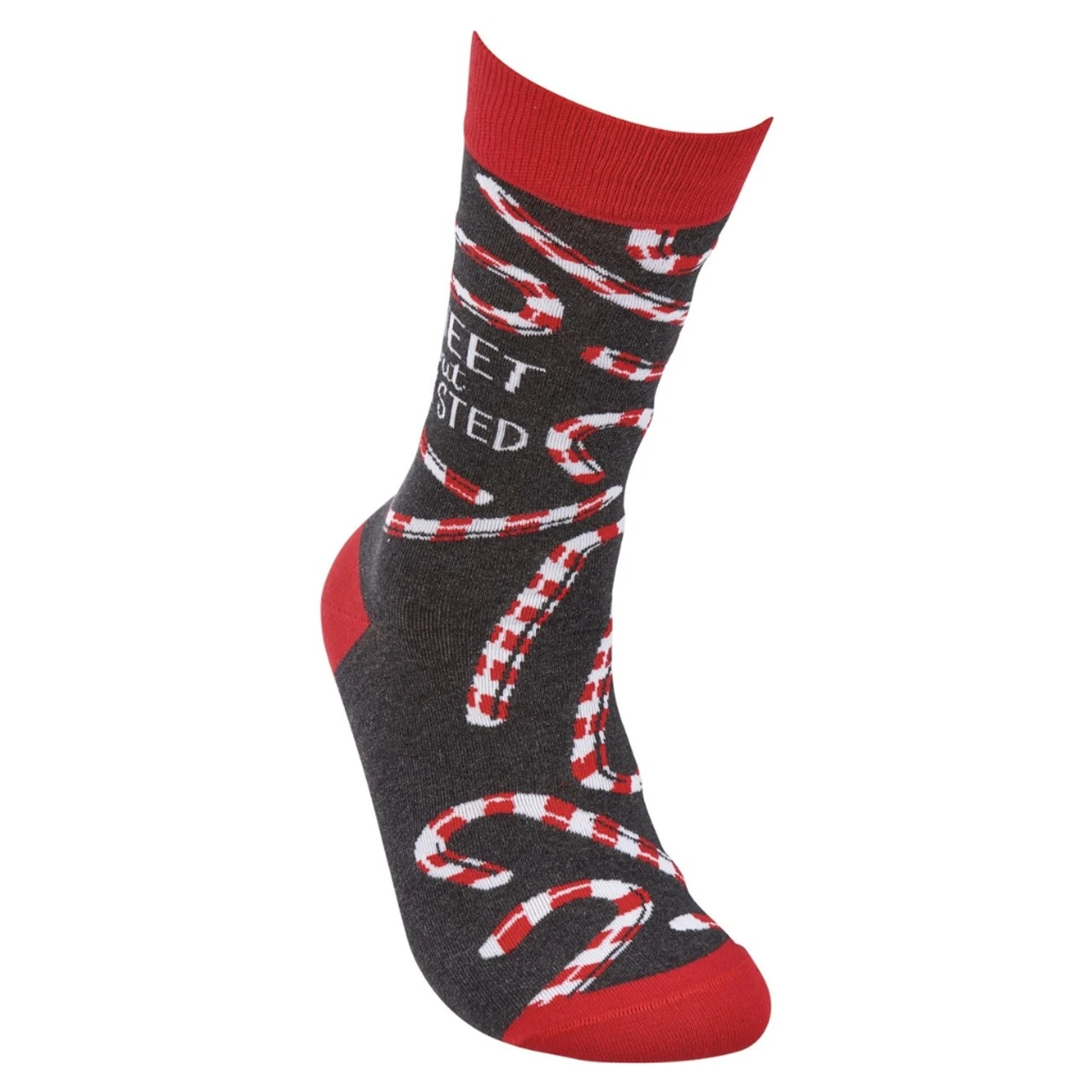 Sweet But Twisted Candy Cane Socks - Image 3