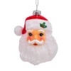 Kurt Adler Shatterproof Santa Head Ornament