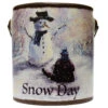 Snow Day (Crumb Coffee Cake) Scented Jar Candle (20 Oz) Decorative Ceramic Jar Candle With True To Life Fragrance Made In USA