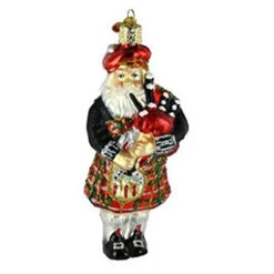 Old World Christmas- Highland Santa Ornament