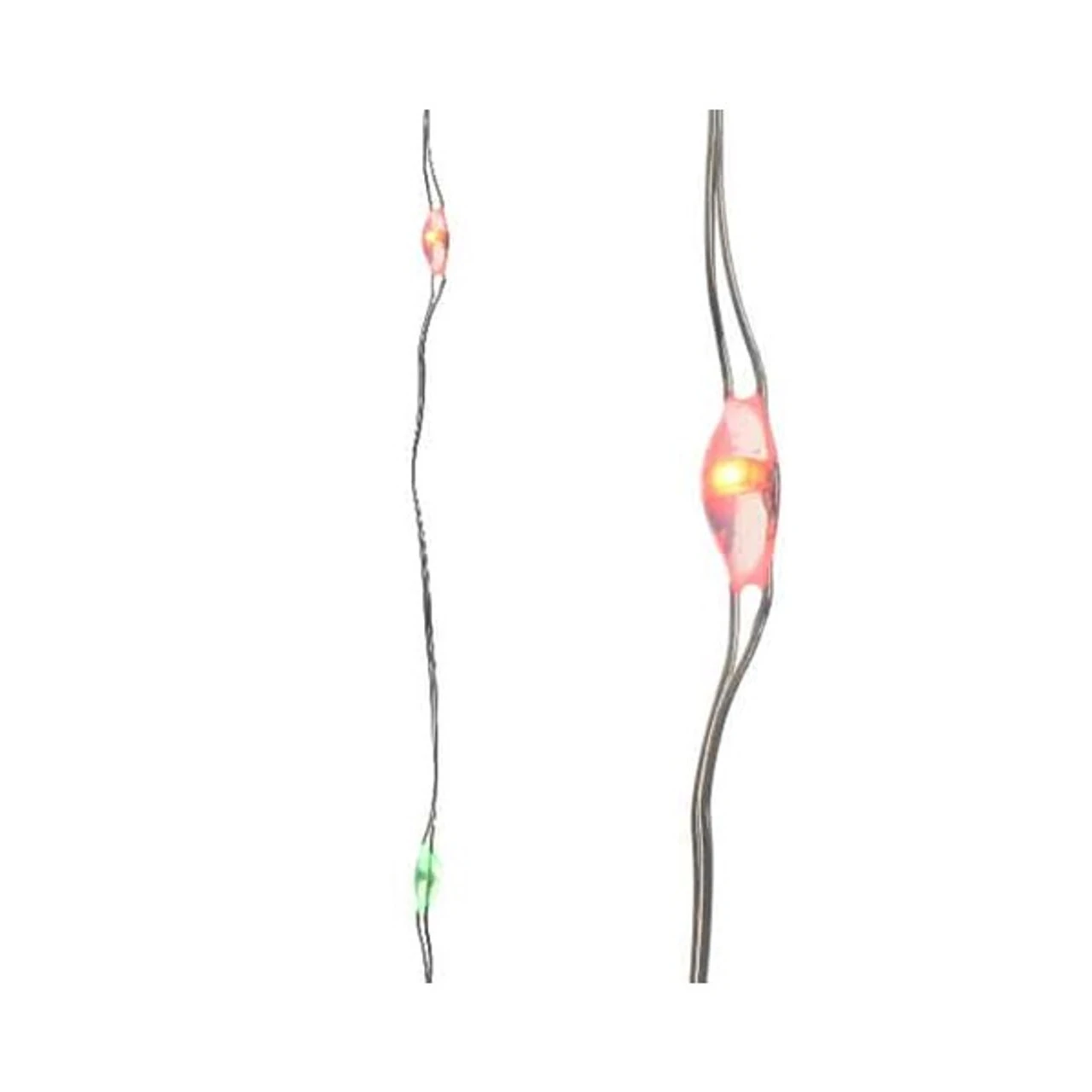 Lumineo 10 Ft Multi Colored Micro LED String Light Set With 60 Lights - Indoor / Outdoor - Image 2