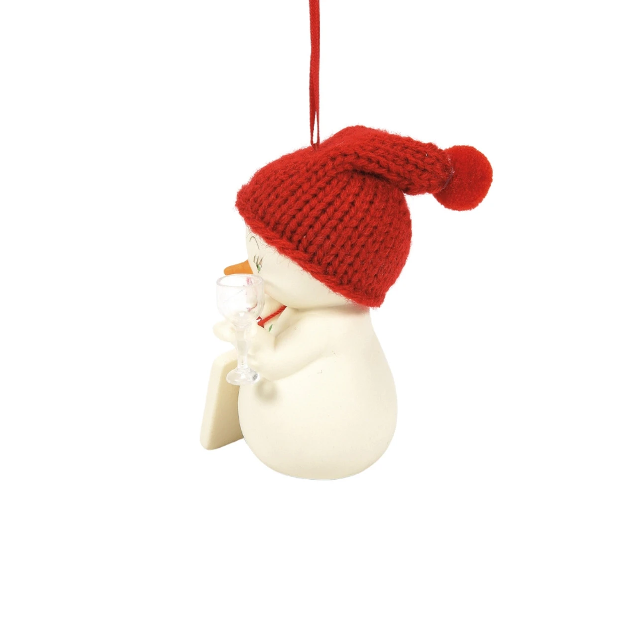 Department 56 Snowpinions One Drink Away From Honesty Snowman Ornament - Image 5
