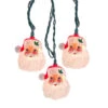 Kurt Adler Santa Head Light Set